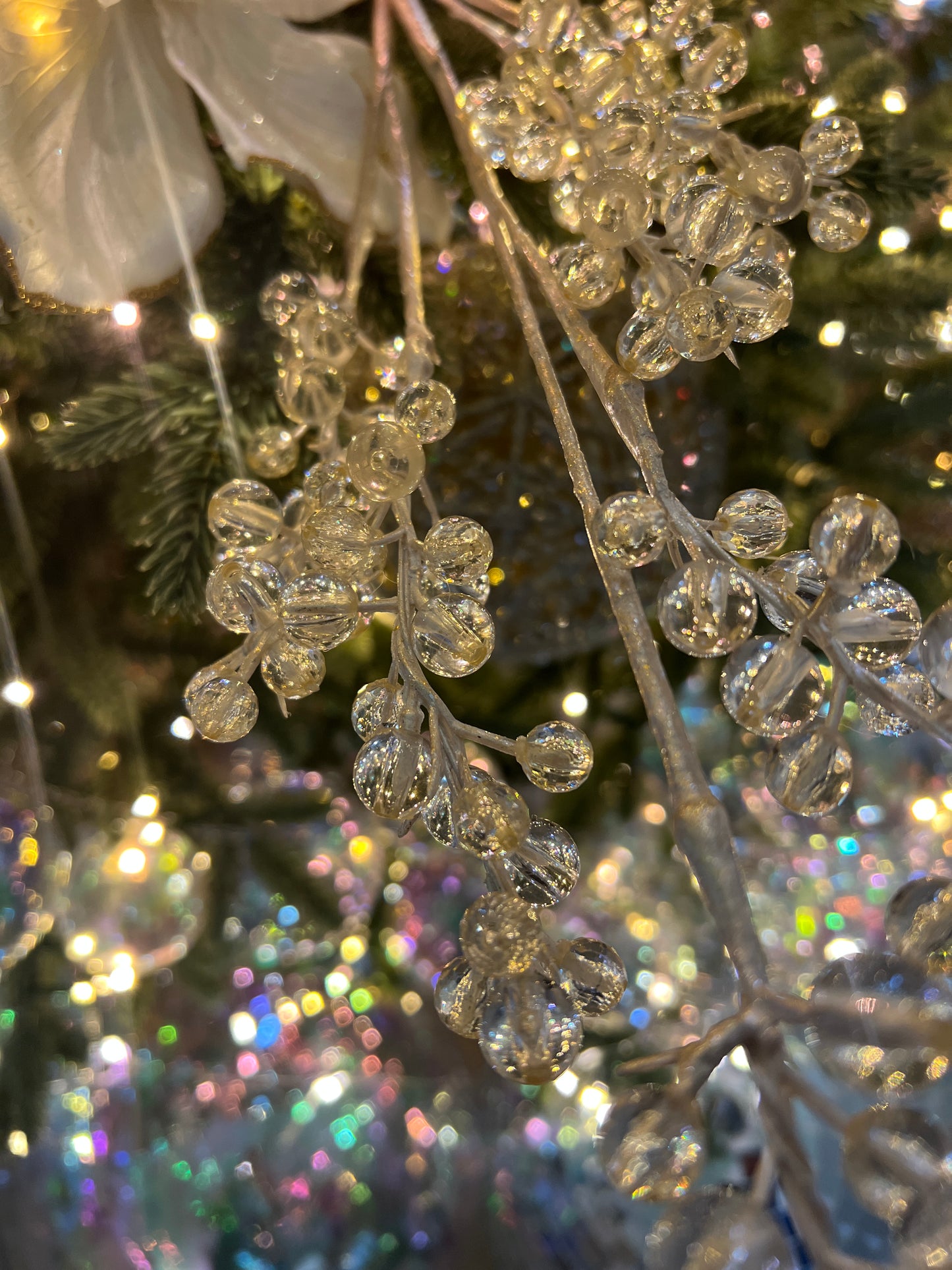 CRYSTAL JEWEL SPRAY
32" ( champagne)