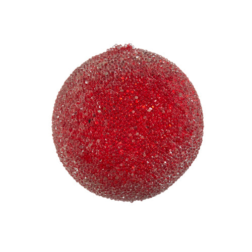 3" ICED BERRY BALL ORNAMENT