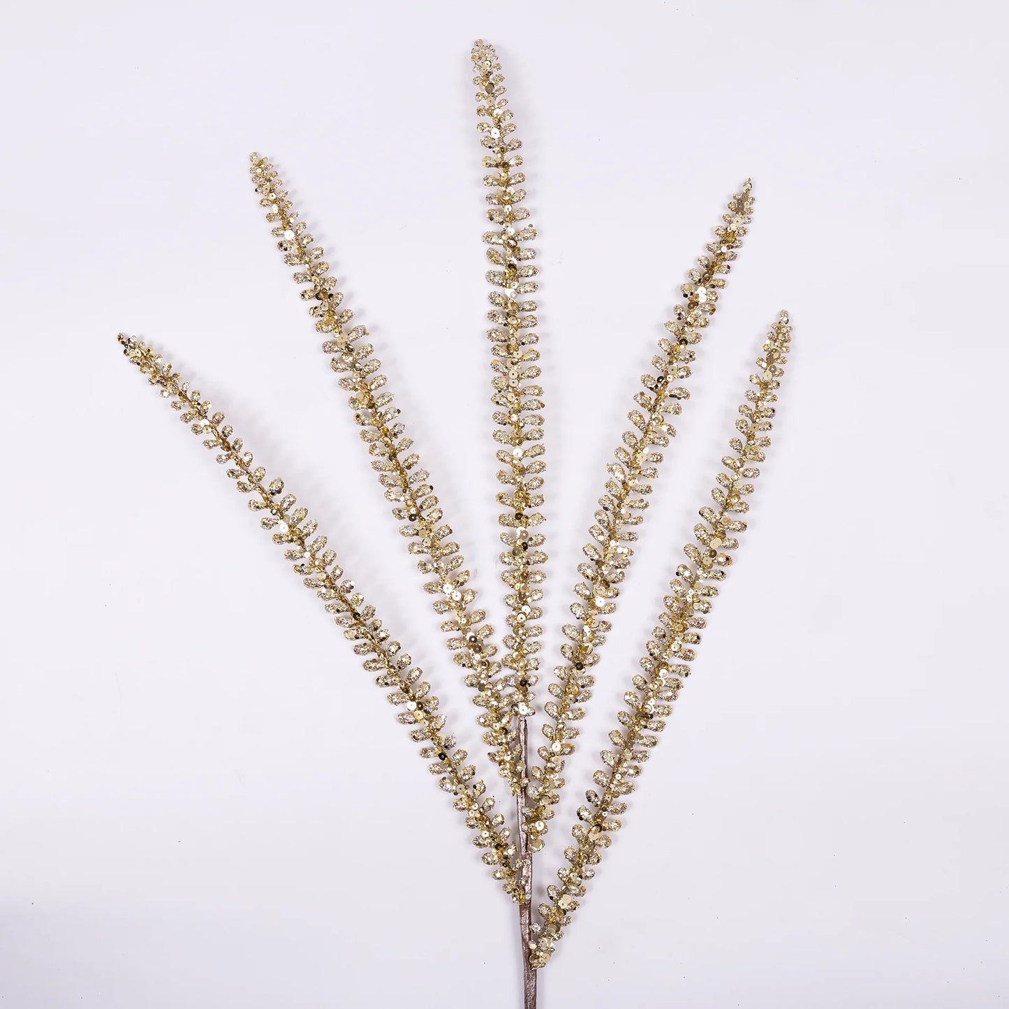 CHRISTMAS FEATHERS (GOLD)