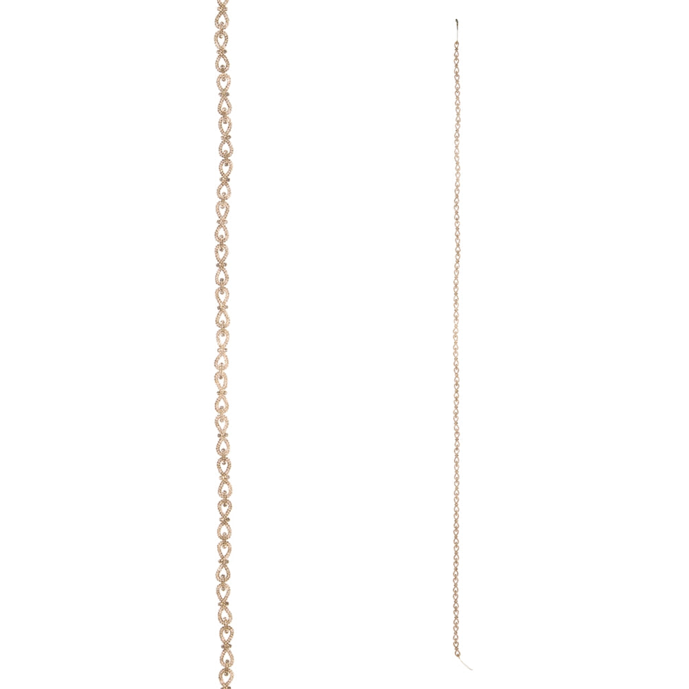 6' Gold Jewel Garland
