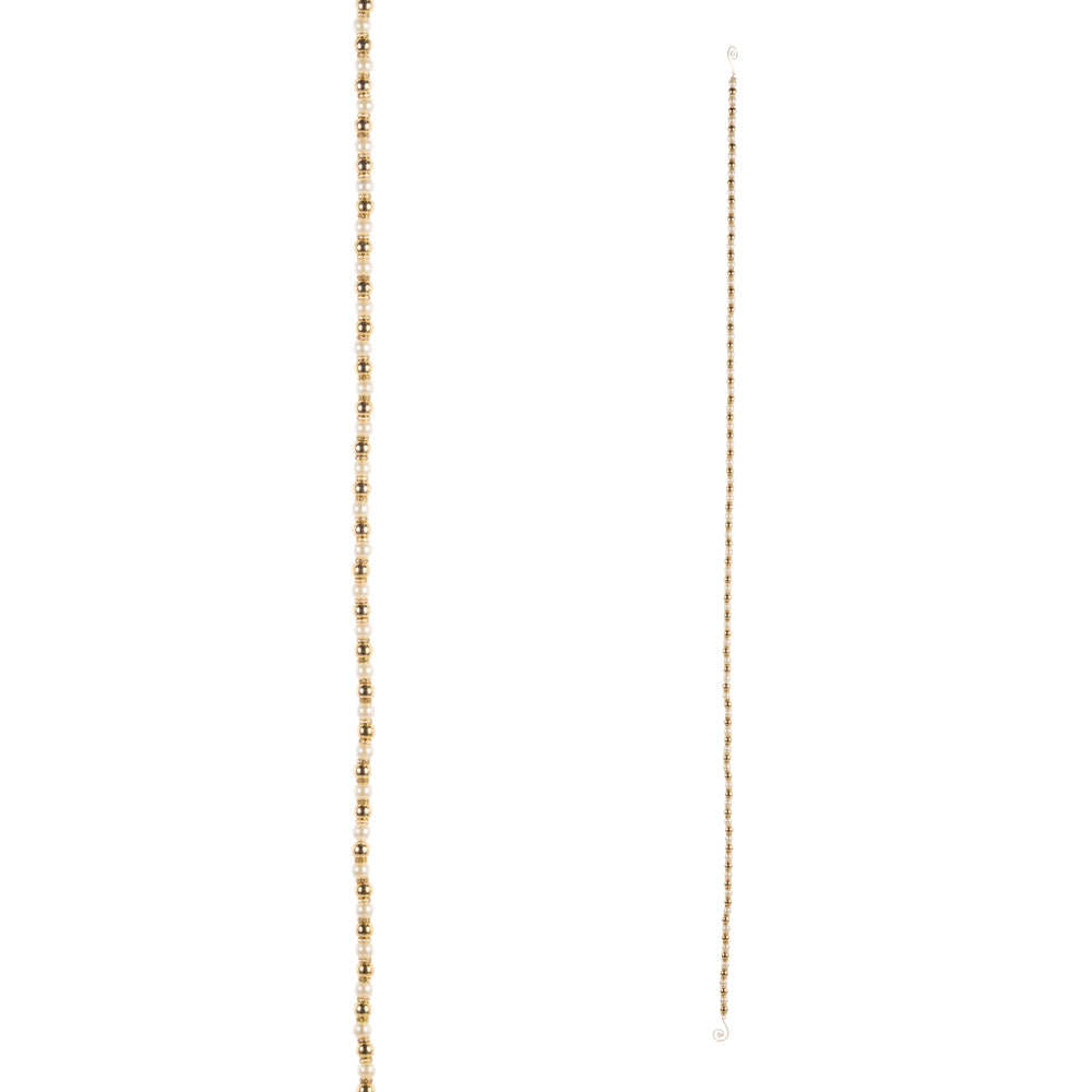 5' Pearl and Rhinestone Garland