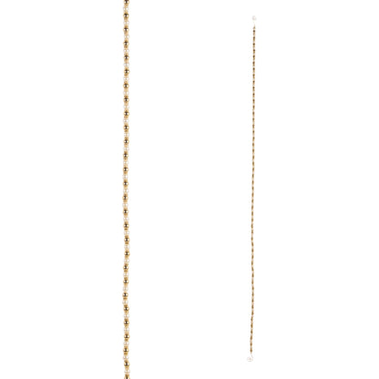 5' Pearl and Rhinestone Garland