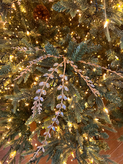 30” Jeweled Glitter Spray (gold)