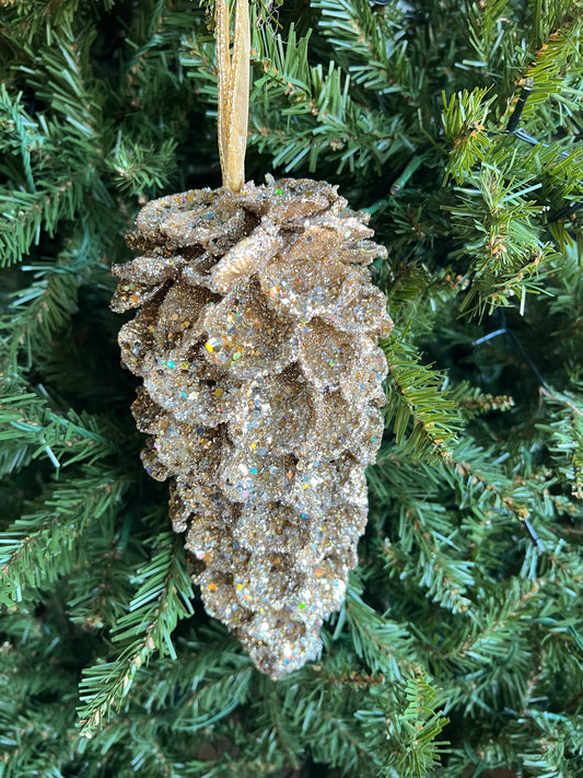 XXL PINECONE GOLD