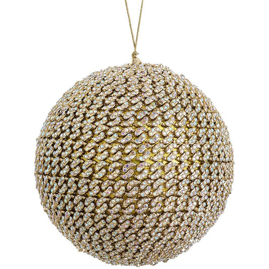 6"DIAMOND BALL ORNAMENT