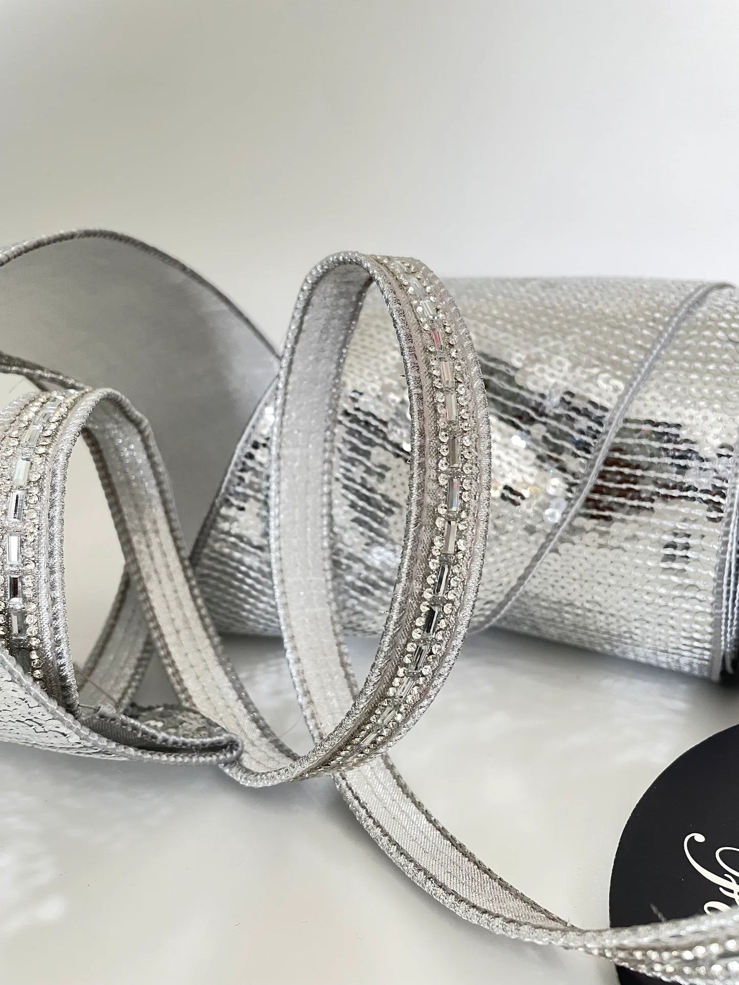 BRILLIANT BAGUETTES 0.75 x 5YD (SILVER )