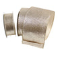 FARRISILK RIBBON DIAMOND DUST( PLATINUM) SIZE: 
4"X10YD