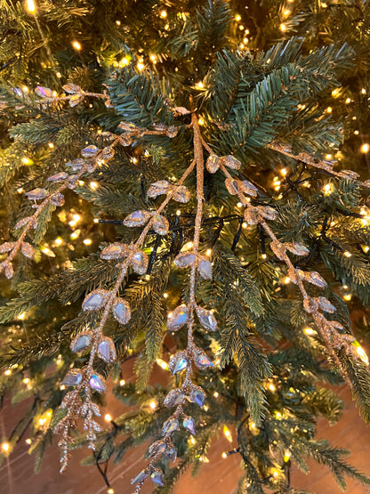 30” Jeweled Glitter Spray (gold)