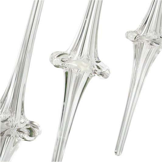 Finial ornament set of 3