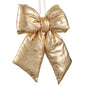 9.5"METALLIC BOW ORNAMENT