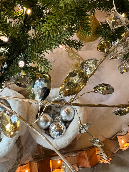 48" METAL JEWEL GARLAND