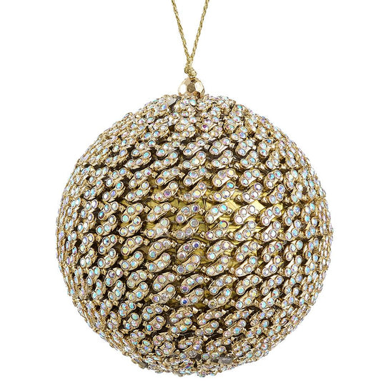 4"DIAMOND BALL ORNAMENT