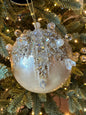 DAZZLING BEJEWELED BALL : 
5"DIA (champagne)