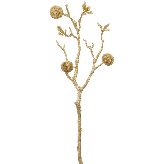 Metallic thistle spray
