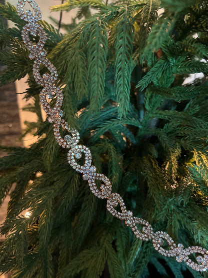 6' Gold Jewel Garland