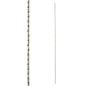 6' Silver Beaded Garland