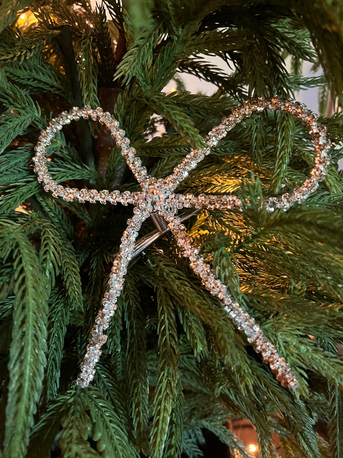 6" Bow Clip-On Ornament