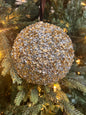 150mm sequin glitter, gold-silver ball