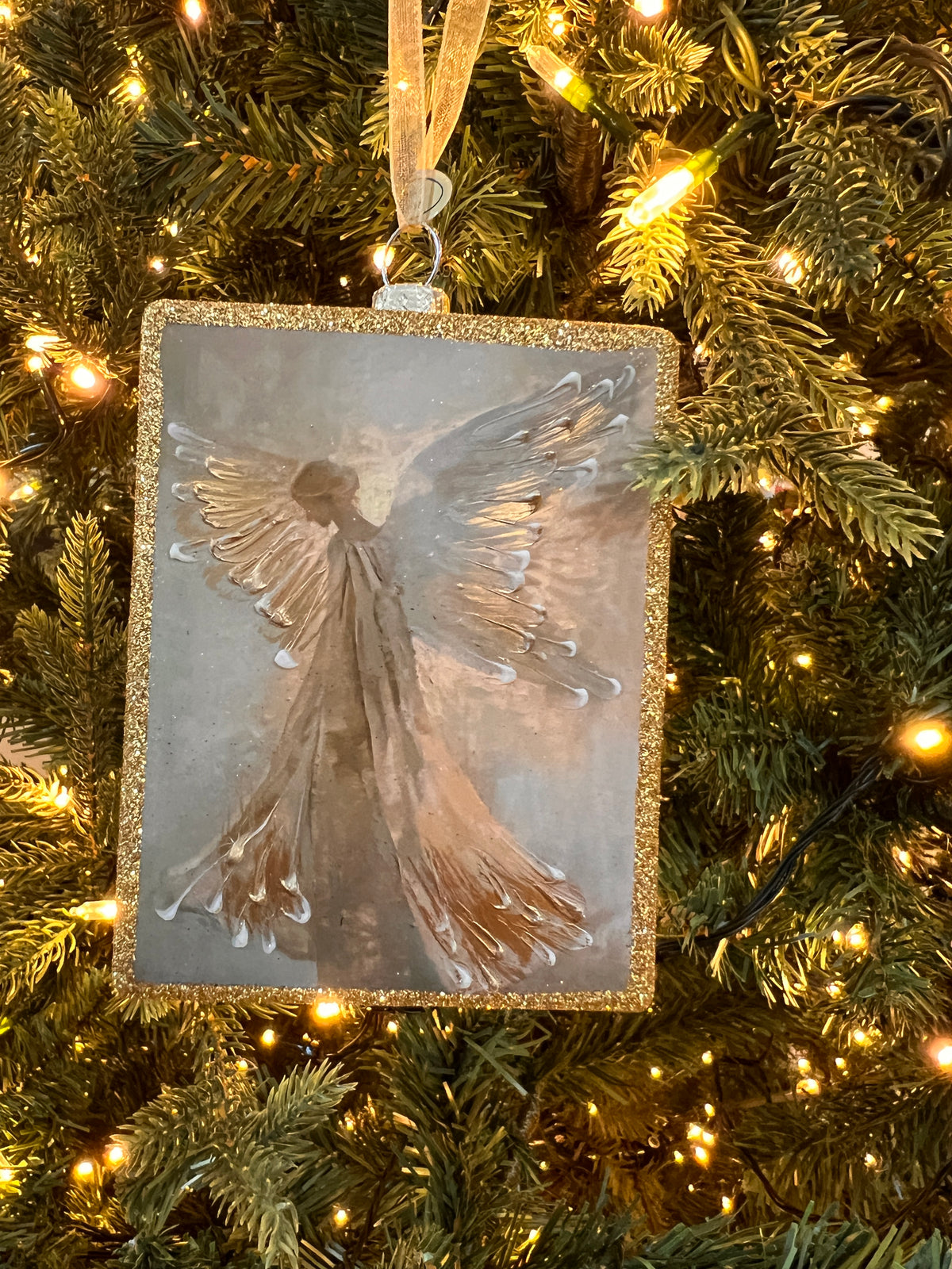 5" Celestial Radiance Rectangle Ornament (variations in design)price for each