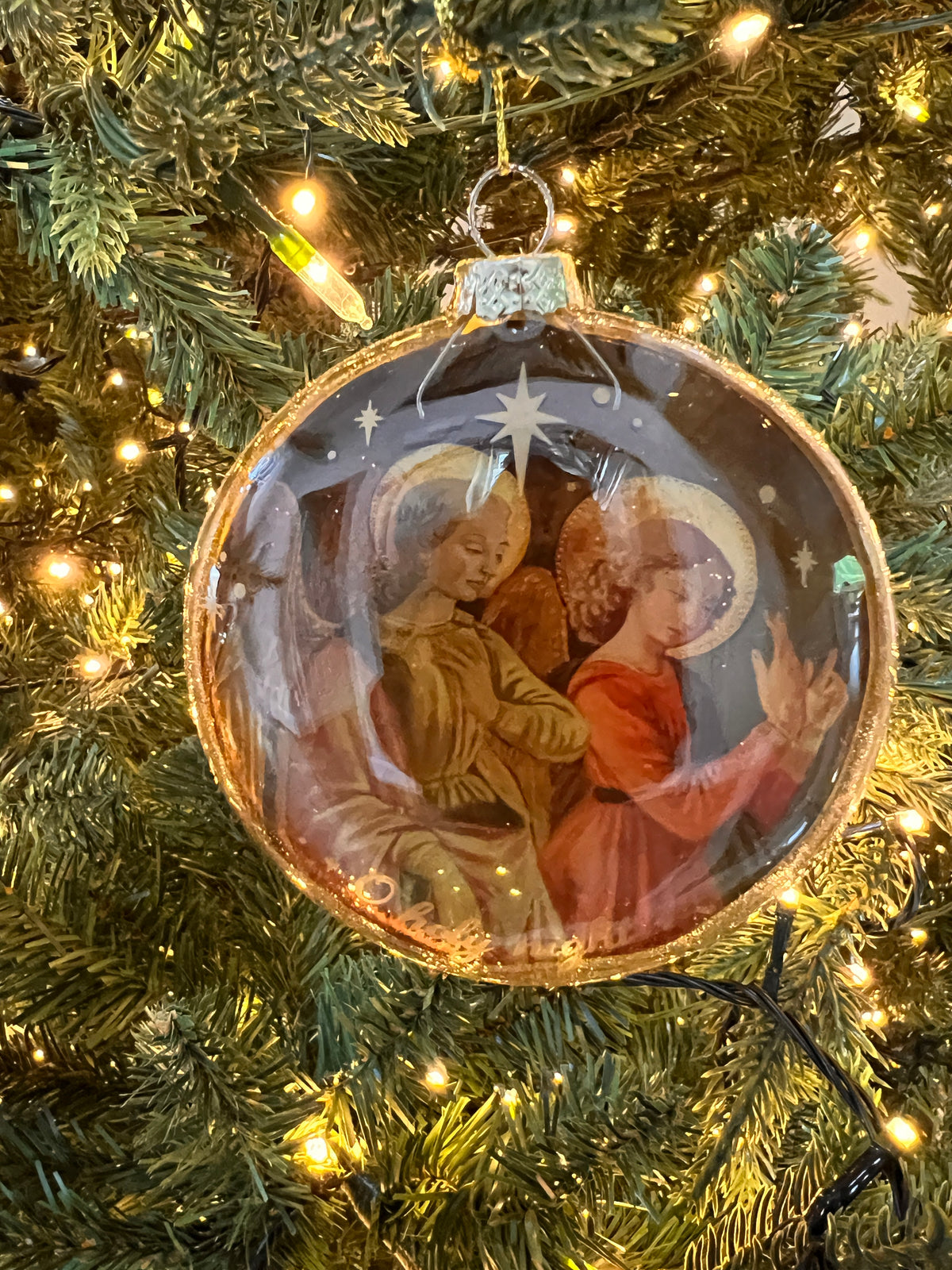 4" Angel Disc Ornament(variations in design)