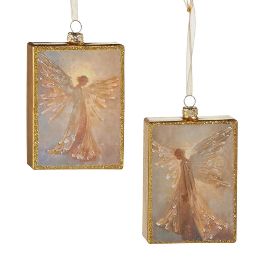 5" Celestial Radiance Rectangle Ornament (variations in design)price for each
