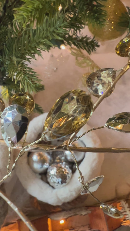 48" METAL JEWEL GARLAND